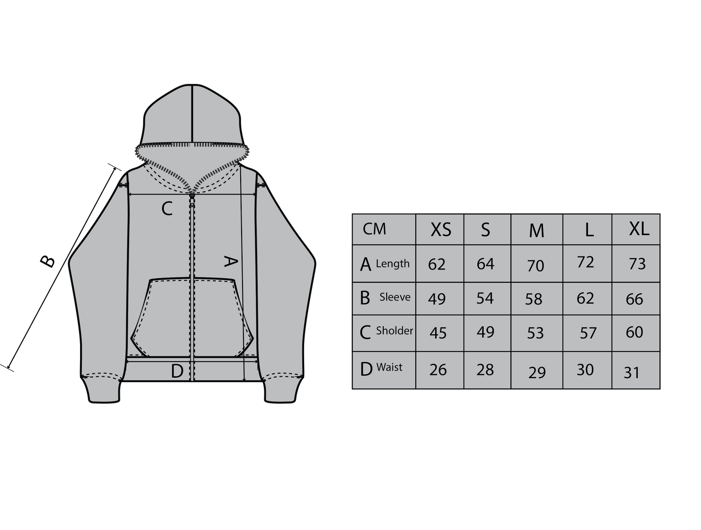 11.11 Full-zip (Black)
