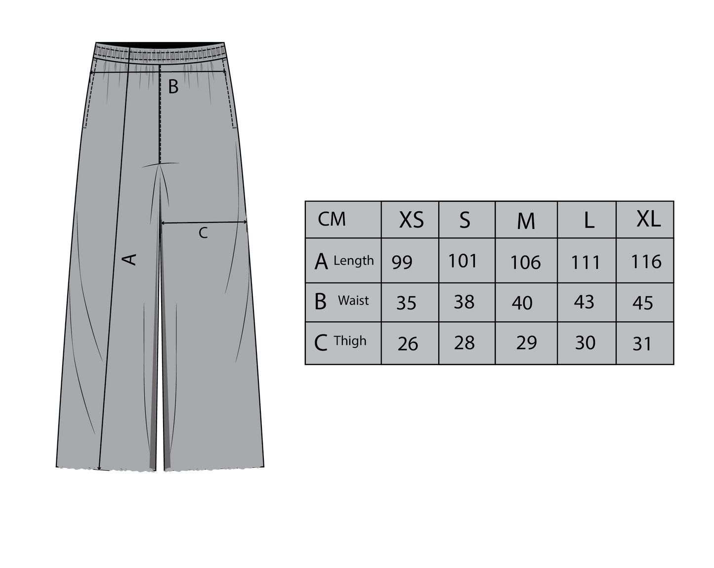 11.11 Pants (Grey)