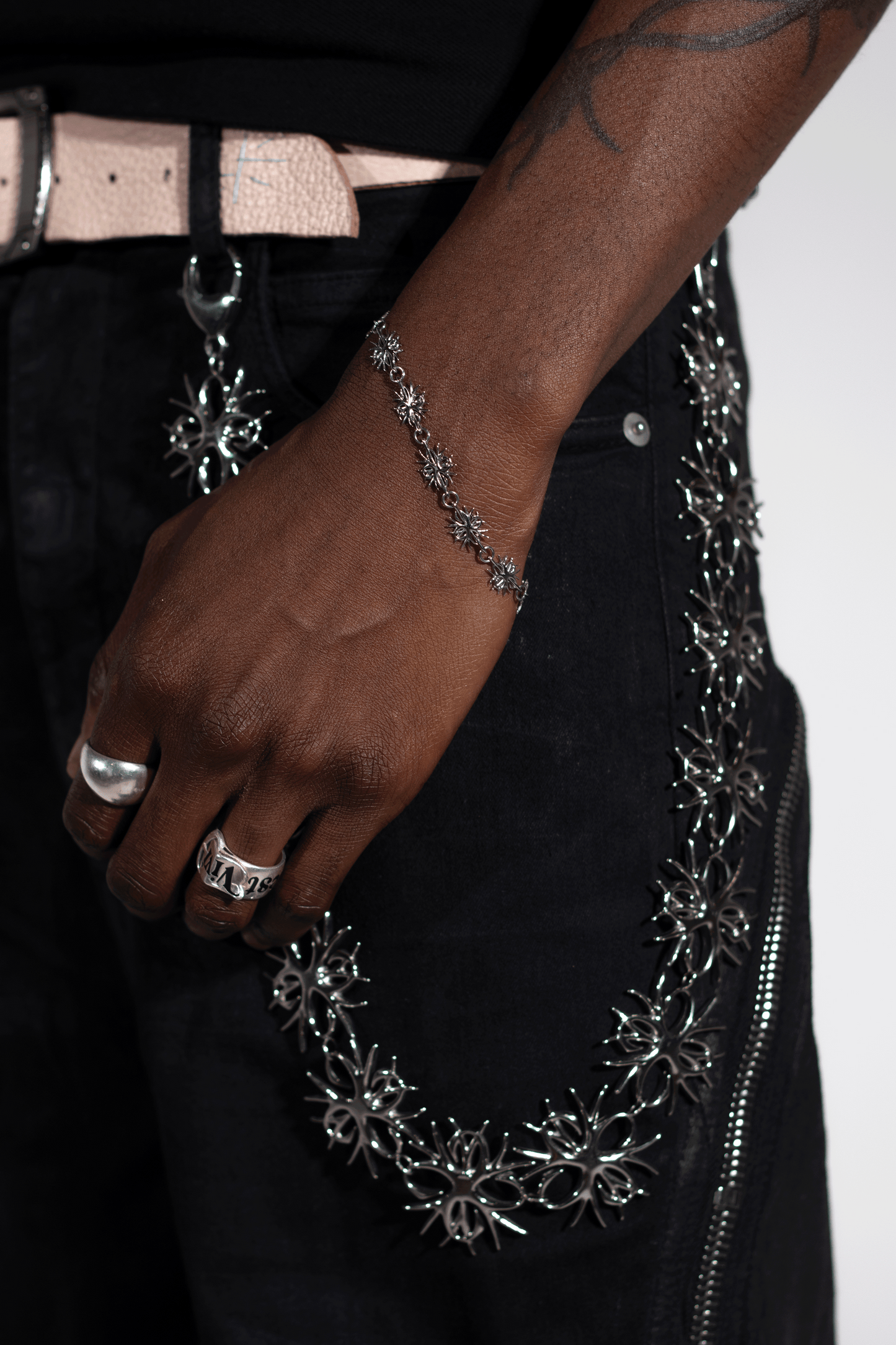 Rosetta rose bracelet