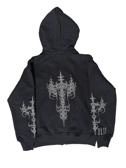 11.11 Full-zip (Black)