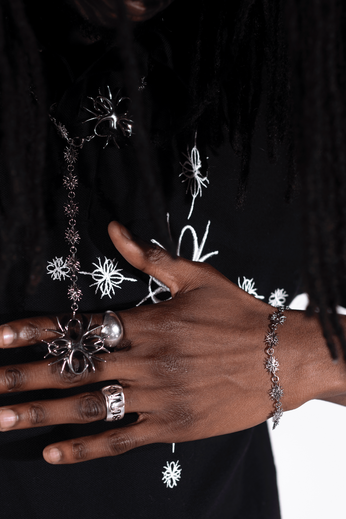 Rosetta rose bracelet